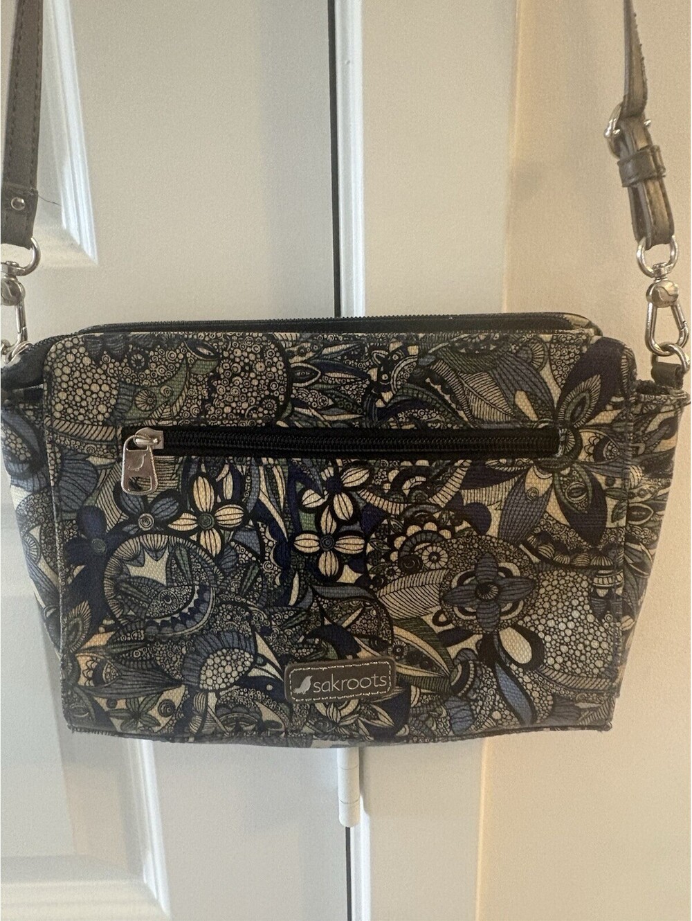 Sakroots Women's Purse, Dusty blue floral - Picture 7 of 9